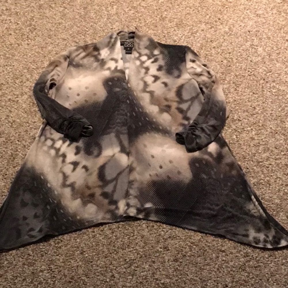Clara sun woo tunic XS shades of gray.
